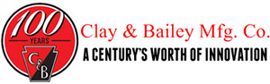 Logo of Clay & Bailey Mfg. Co., one of J & N supply Co's trusted vendors